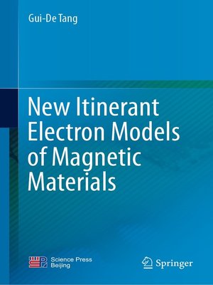 cover image of New Itinerant Electron Models of Magnetic Materials